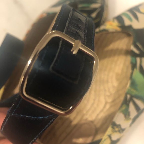 Stuart Weitzman floral print flat espadrilles - Picture 5 of 11